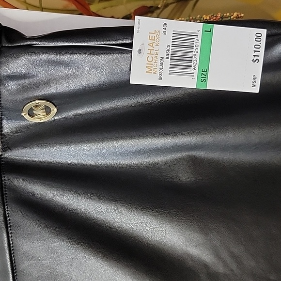 NWT Michael Kors Faux Leather Pants - Picture 8 of 11